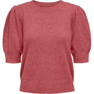 Only - ONLRICA LIFE - Gebreide Trui - Mineral Red - 2/4 Pullover
