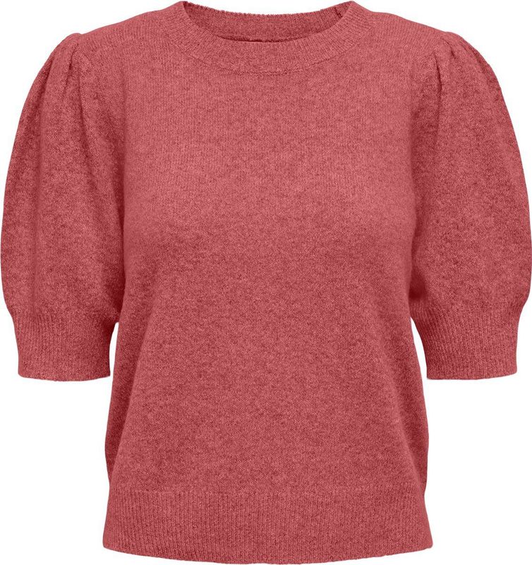 Only - ONLRICA LIFE - Gebreide Trui - Mineral Red - 2/4 Pullover