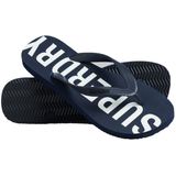 Superdry - Code Core - Slippers - Blauw - Rubber - Vegan