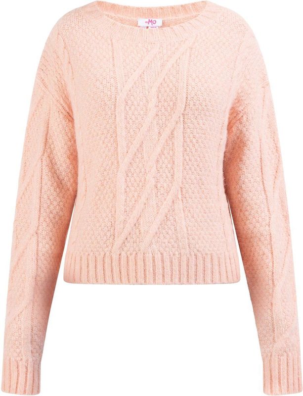 MYMO - Trui - Pastelroze - Losse Pasvorm - Lange Mouw