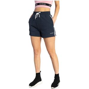 Guess - Signature Short - Korte Broeken - Blauw - Regular Fit - Lente/Zomer