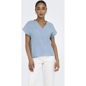 JDY - Top - V-Hals - Korte Mouwen - Regular Fit