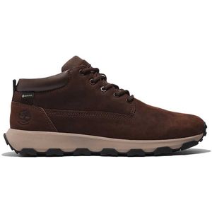 Timberland - Winsor Park - Veterschoenen - Donkerbruin - Waterdicht - Halflang Leer