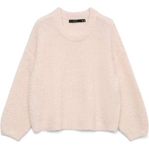 Vmcarmen - Gebreide Pullover - O-hals - Lange Mouwen - Loose Fit