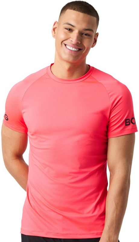 Björn Borg - Borg Mesh Panel - T-shirt - Roze