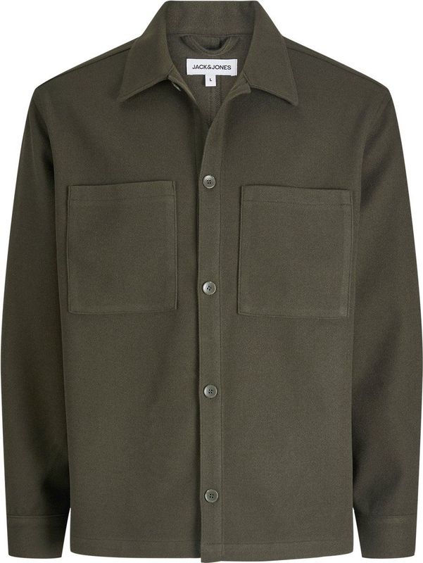 JACK&JONES - JJJERRY OVERSHIRT LS - Overhemd - Heren - Relaxed Fit