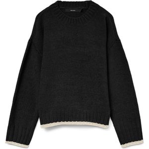 VERO MODA Trui 'VMSHADOW'  crème / zwart