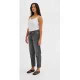 My Essential Wardrobe, Dames, Jeans, Grijs, Maat: W24 Katoen,