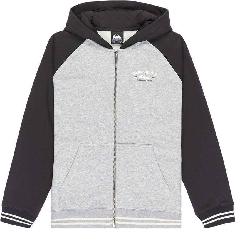 Quiksilver - Knowledge Area - Sweatshirt - Grijs - Jongens 14 Years