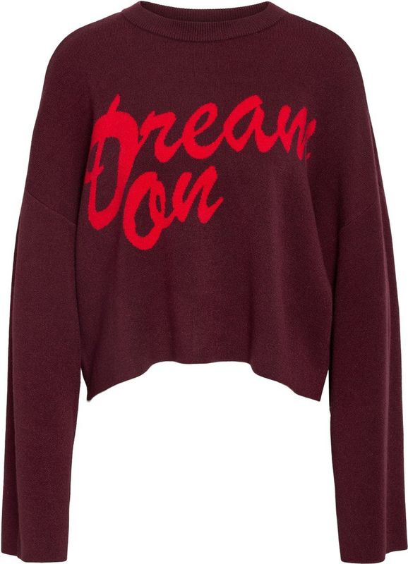 Noisy may Trui Nmshyla L/s O-neck Knit Fwd Dd 27034683 Windsor Wine/racing Dames Maat - M