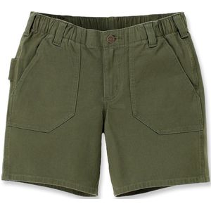 Carhartt - Relaxed Fit Canvas Work Short - Korte Broek - Micro Sand Stretch - Zwart