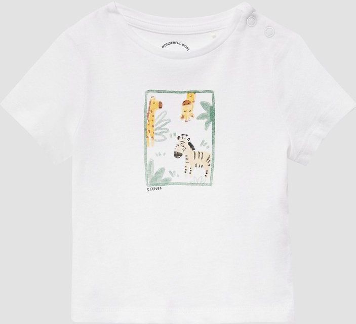 T-shirt - Regular-Fit - Katoenen Jersey - Zacht - Charmante Print