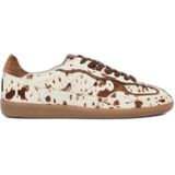 Tb. 490 Rife - Sneakers - Crèmekleurig - Kalfshaar - Koeienhuidpatroon