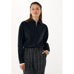 Mexx Blouse Rosa Black Dames - Maat 38