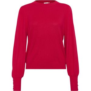 Pullover - KAlizza - Rood - Damestrui - Regular Fit