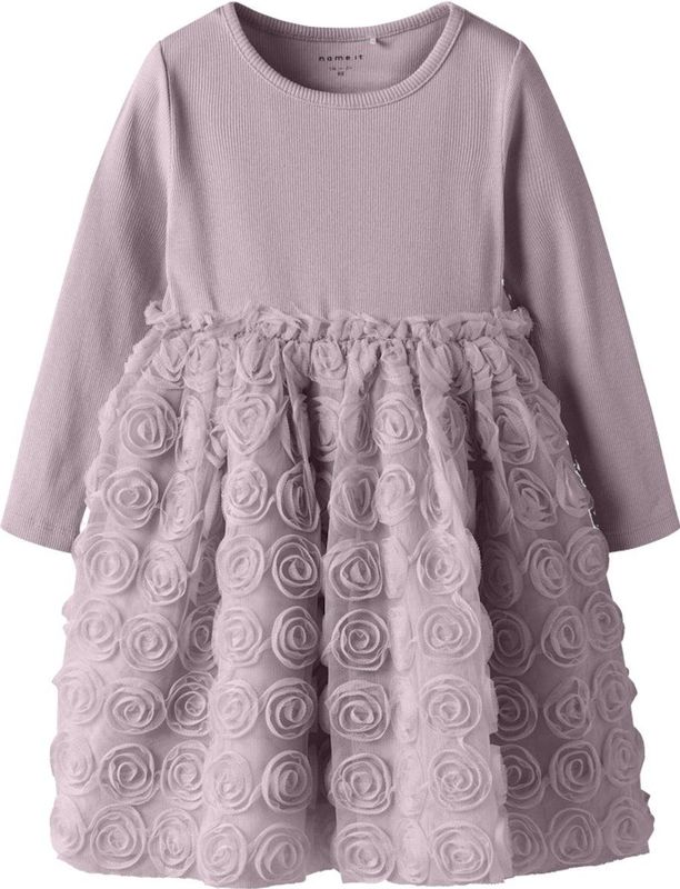 NAME IT Jurk 'NMFSYKIA'  lavendel