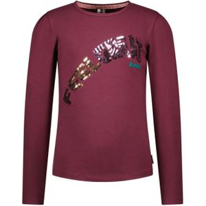 B.Nosy - Tara - Meisjes Top - Grape Wine