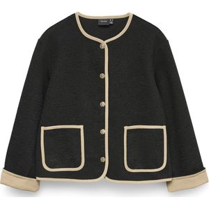 Vero Moda - Vmnannie Short Jacket - Zwart - Tussenjas