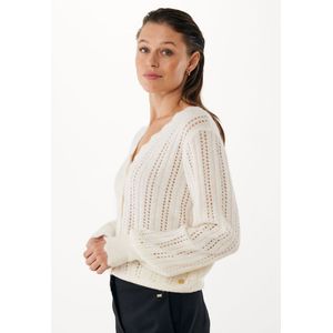 MEXX Gebreid vest  crème