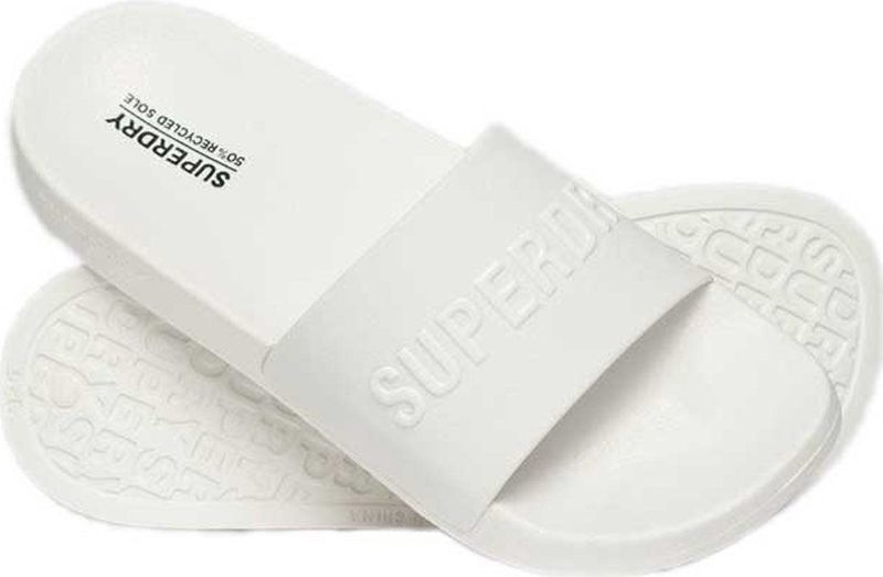 Superdry - Logo - Badslippers - Zwart