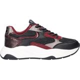 Nelson - Dames Sneaker - Chunky - Imitatieleer en Textiel