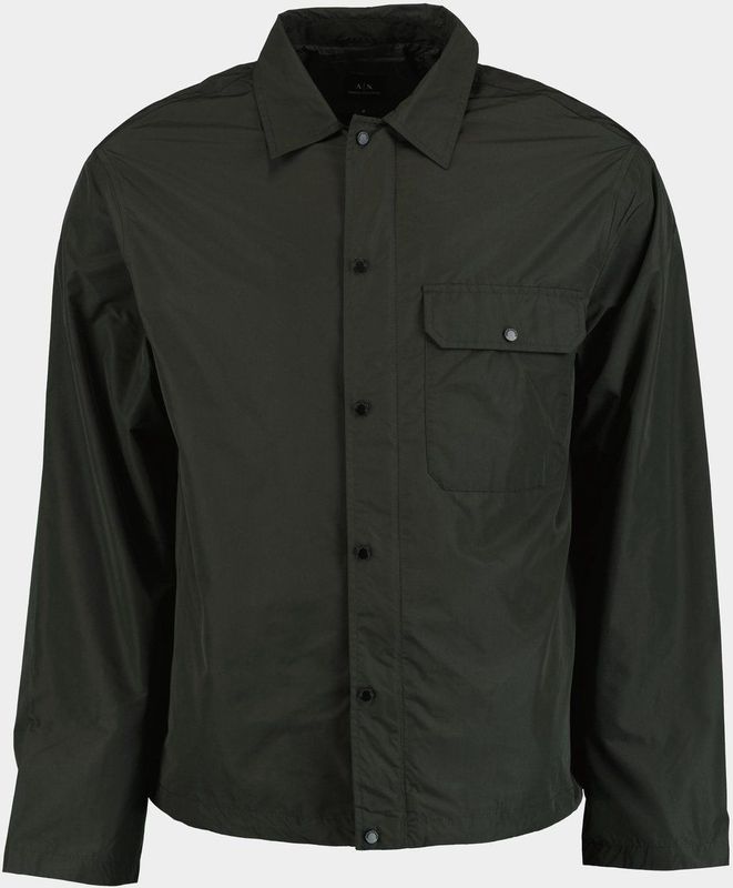 Armani Exchange - XM000209.AF12012/UB001 - Casual Hemd - Groen - Lange Mouw