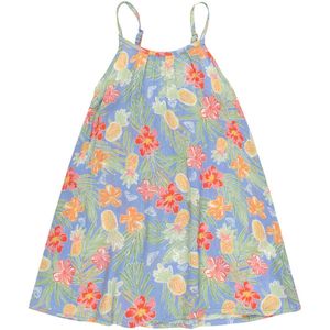 Roxy - Tropical - Mini-jurk - Gekreukte Viscosestof - Verstelbare Bandjes