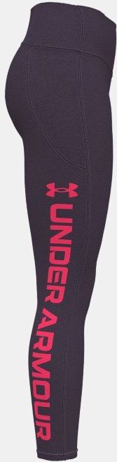 Under Armour Heatgear Branded Leggings Paars Vrouw