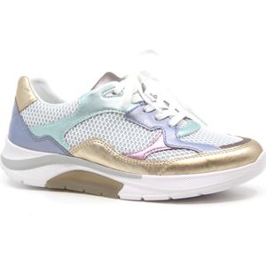 Gabor - 66.926.61 - Nette Schoenen - Weiss/Silb/Champ K - MeshGlitzer/SatinM