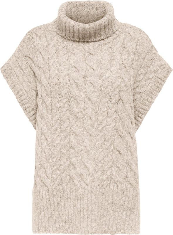 Only - Onlida Life Sl Rollneck - Trui - Birch/Melange - Dames