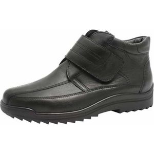 Waldläufer - Casual Schoenen - Zwart - Leer - Klittenband