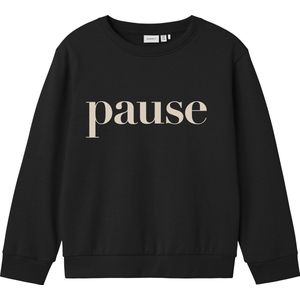 Sweatshirt - Regular Fit - Geborstelde Sweatstof - Lange Mouwen