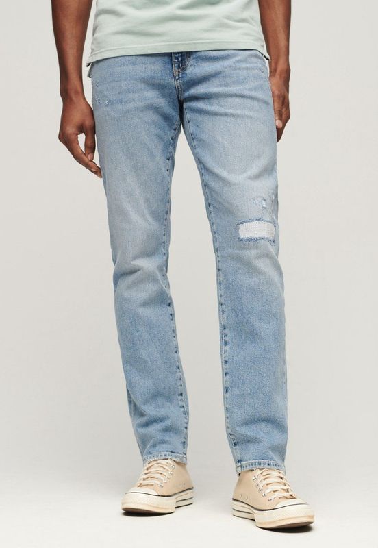 Superdry - Vintage Slimfit Jeans - Heren - Biologisch Katoen - Rechte Pijpen