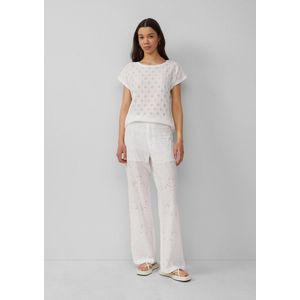 Broek - Katoen - Luchtig - Met Oogjesborduursel