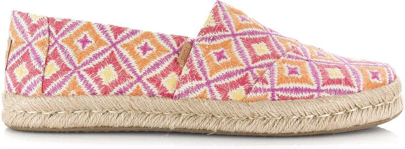 Toms - Alpargata Rope 2.0 - Espadrilles - Roze - Textiel