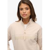 Superdry Active Tech Logo Relaxed Sweatshirt Met Halve Rits