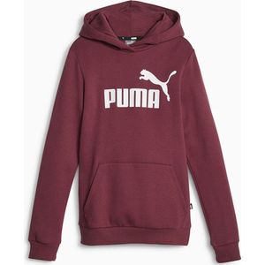 Puma Ess Logo Fl G Capuchon Rood 9-10 Years Meisje