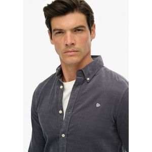 Superdry - Classic Needle Cord Shirt - Navy - Overhemd
