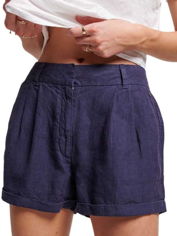 Superdry - Studios Overdyed Linen - Korte Broek