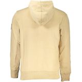 Calvin Klein - Geborsteld Katoenen Hoodie - Beige - Heren
