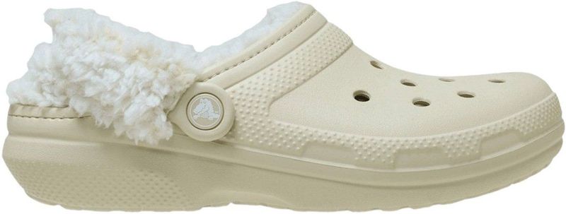 Crocs - Classic Fleece Lined - Klompen - Bone