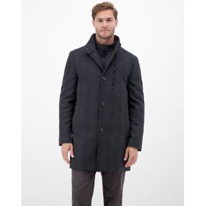 Lerros - Korte Jas - Classic Navy - Met Opstaande Kraag en Knoopsluiting