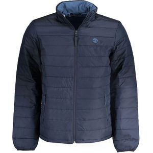 Timberland - Blauwe Polyester Jas - Mid-Seizoen