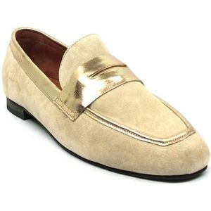 Babouche - Pip-35 Loafers - Beige-Gold - Kunstleer