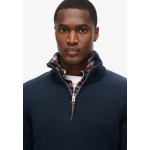 Superdry - Gebreide Classics - Trui - Heren - Met Halve Rits
