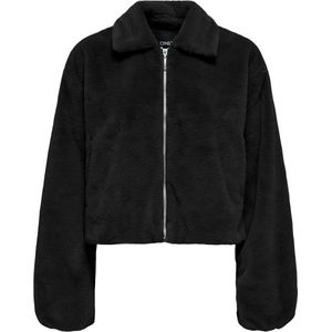 Only - ONLDANA LIFE FAUX FUR JACKET - Tussenjack - Zwart - Regular Fit