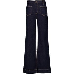 Janice - Jeans - Blauw - Jagger - Wide Fit - Hoogwaardig Katoen