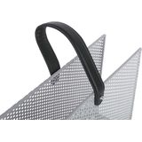 Present Time - Perky Mesh - Tijdschriftenrek - Grijs - Ijzer