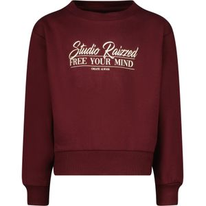 Raizzed meisjes sweater - Rood