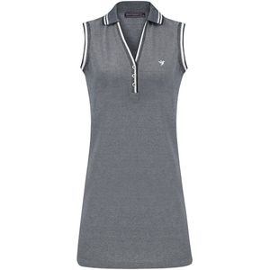 Felix Hardy - Midi Zomerjurk - Navy-Wit - Katoen - Dames